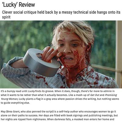 ‘Lucky’ Review